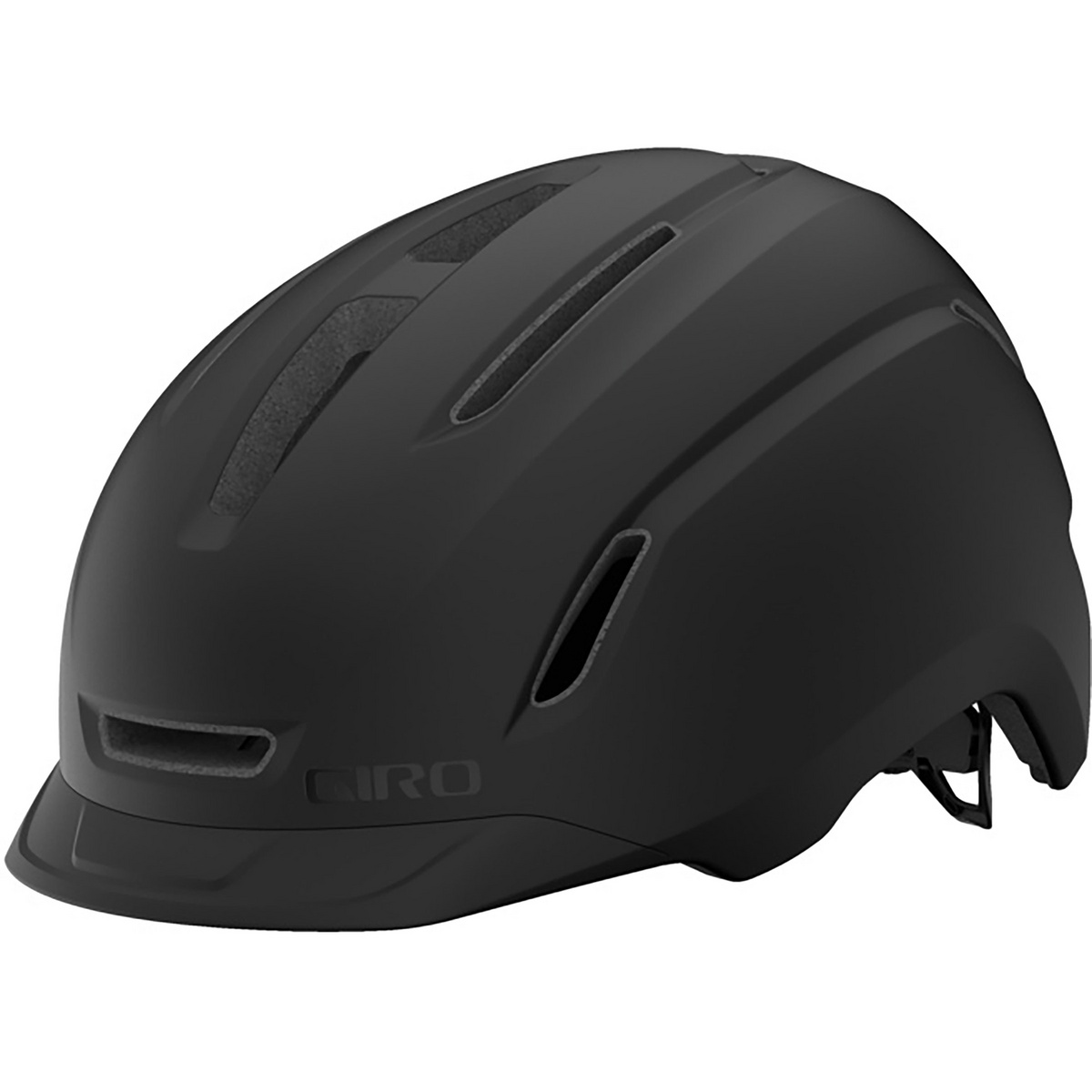 Bild von Giro Caden II LED City Fahrrad Helm matt schwarz 2025 M (55-59cm)