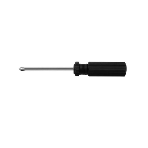 Bild von Hikity Schraubendreher 4,0mm Flachkopf mit schwarzem Griff für Kleingeräte