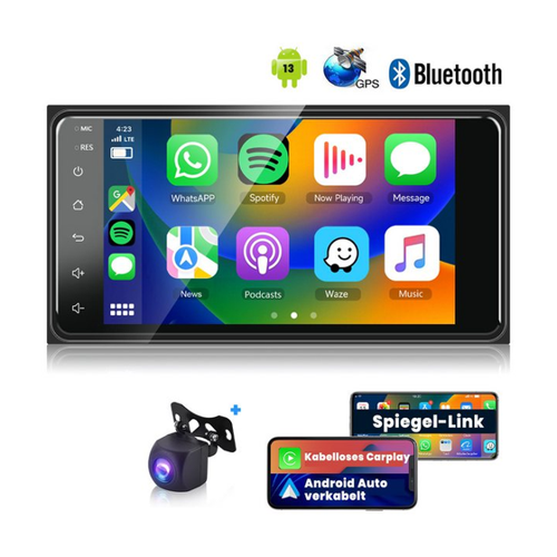Bild von Hikity 2Din Android 13.0 Autoradio
