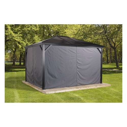Bild von Sojag Vorhänge Pavillon Verona 10x10