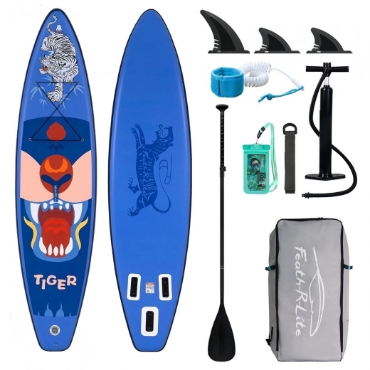 Bild von FunWater SUPFR17B Stand Up Paddle Board 335*83*15cm - Blau