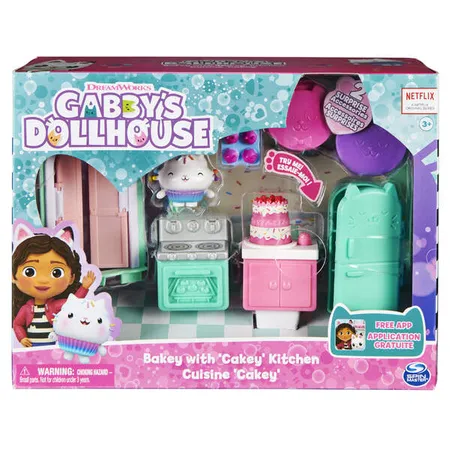 Bild von Spin Master Spielfigur 6062035 Gabby's Dollhouse - Deluxe Room – Cakey's Kitchen