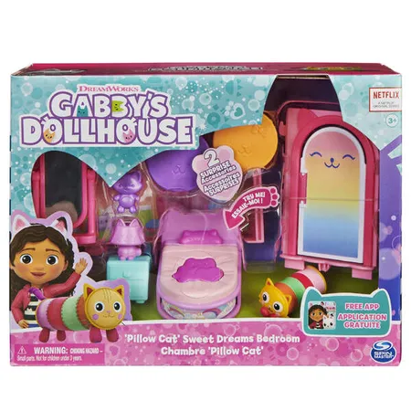 Bild von Spin Master Spielwelt 6062037 Gabby's Dollhouse - Deluxe Room – Pillow Cat's