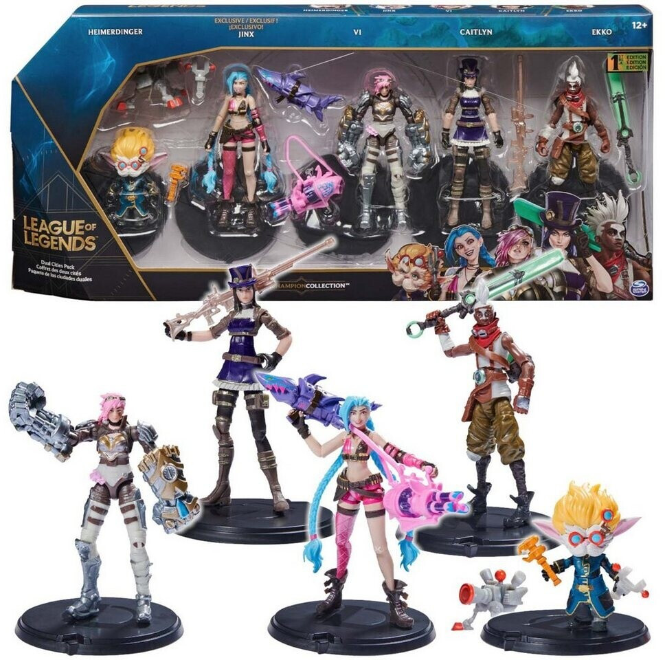 Bild von Spin Master Spielfigur League of Legends - 10cm Actionfiguren 5er Pack