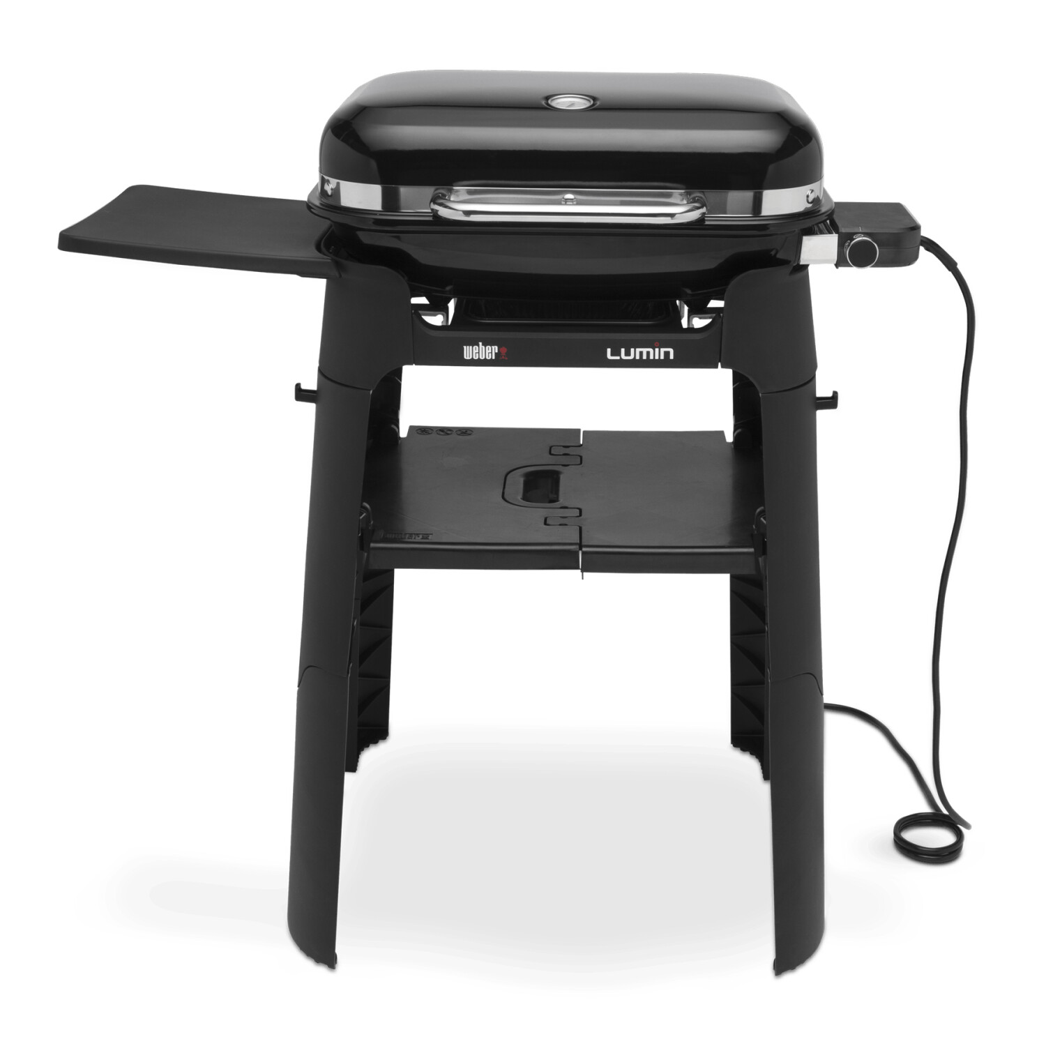 Bild von Weber Elektrogrill Lumin mit Stand Black - Modern und Praktisch