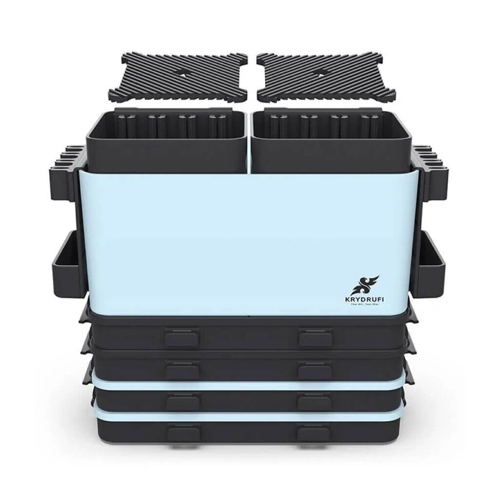 Bild von All-in-One Modular Box-Ultra Set Wet Palette Edition - Blau/Schwarz
