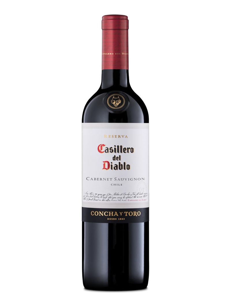 Bild von Concha y Toro, Casillero del Diablo, Merlot, Valle Central, DO, trocken,rot (Drehverschluss, Leichtsglasflasche) 0.75L
