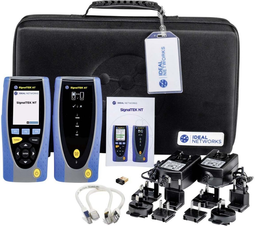Bild von IDEAL Networks R156005 Netzwerkkabel-Tester PoE-Tester Blau - Grau (R156005)