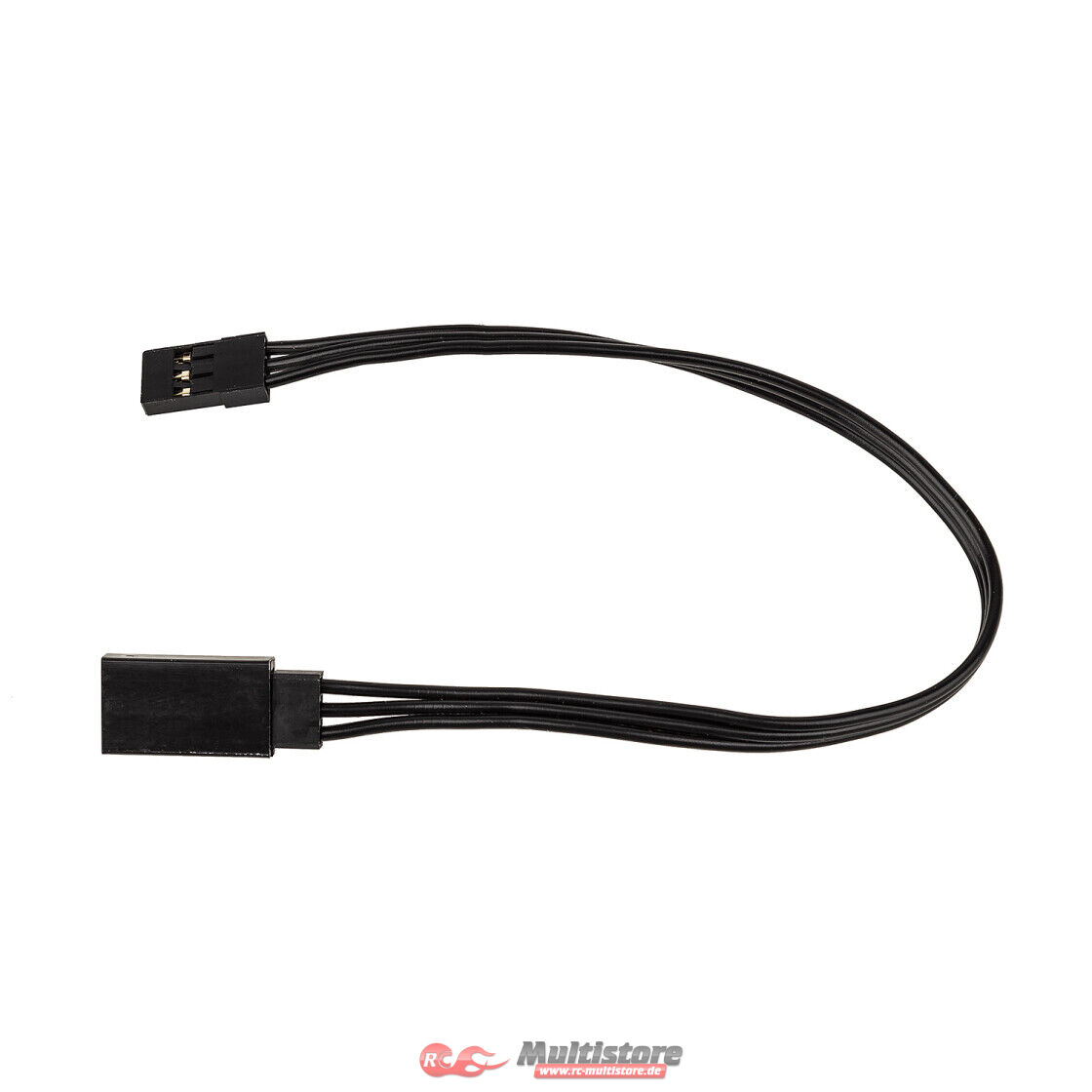 Bild von Reedy 175mm Servo Wire Extension, black (6.89 in) / AE27165