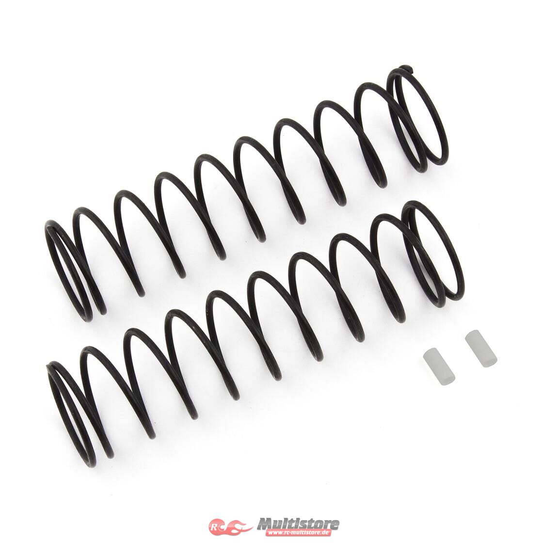Bild von Team Associated Rear Springs V2, white, 4.1 lb/in, L86, 11.0T, 1.6D / AE81229