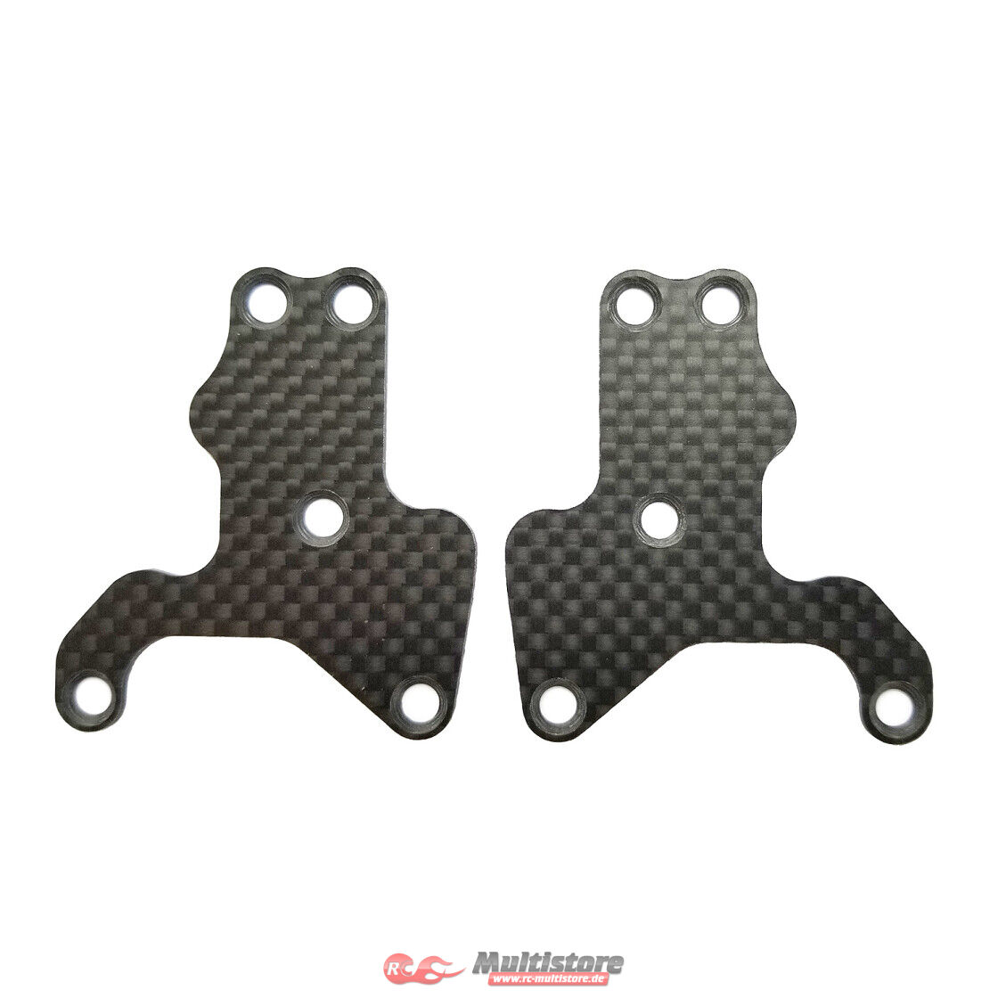 Bild von Team Associated RC8B3.2 FT Front Suspension Arm Inserts, carbon fiber, 1.2mm / AE81440