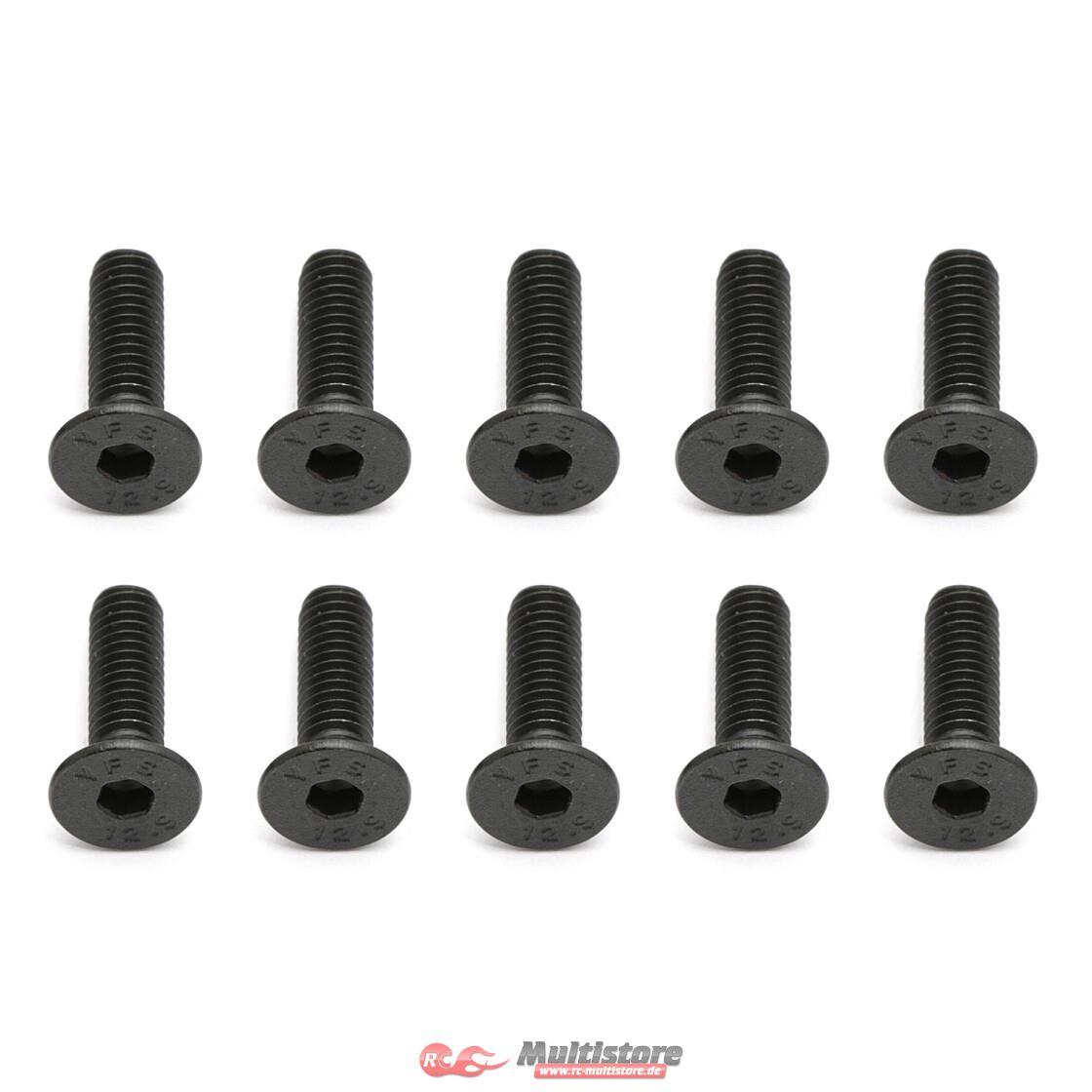 Bild von Team Associated Screws, 4x14 mm FHCS / AE89217