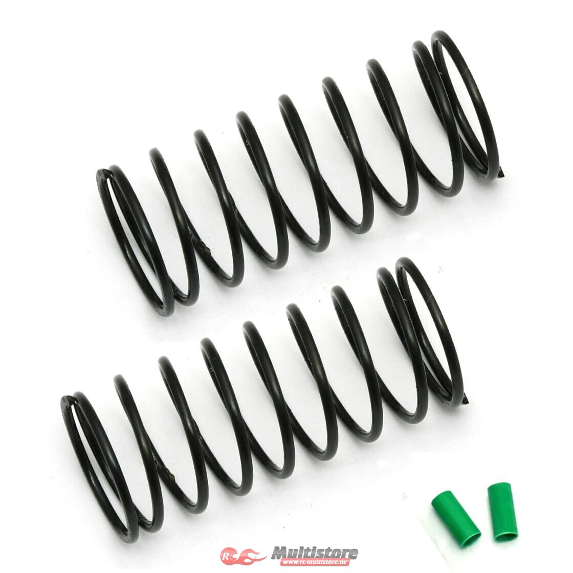 Bild von Team Associated FT 12mm Front Springs, green, 3.15 lb / AE91327