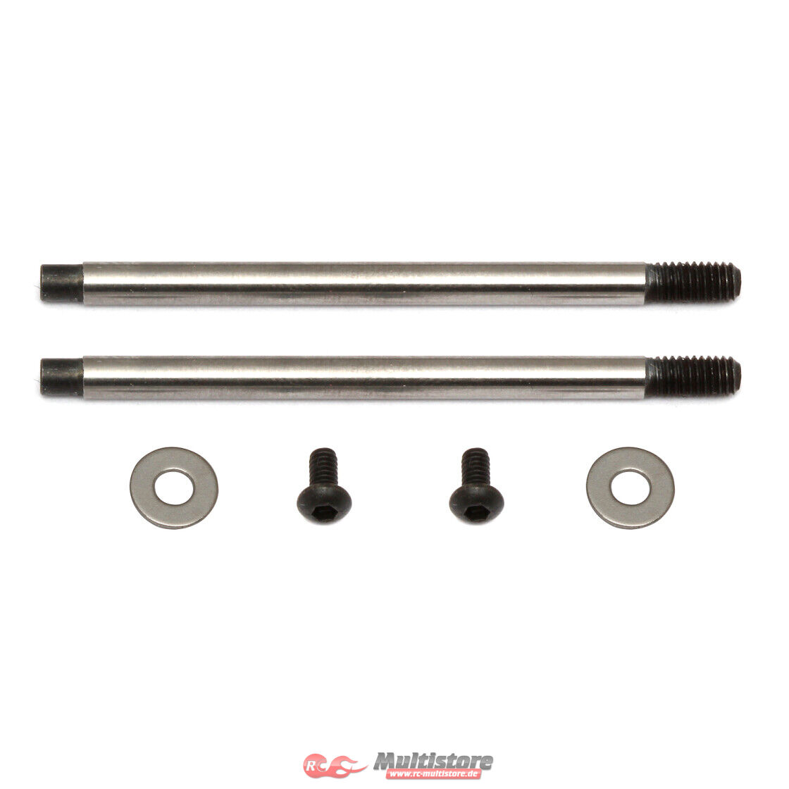 Bild von Team Associated FT 3x27.5 mm Shock Shafts (V2), Chrome / AE91620