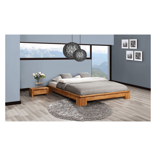 Bild von Massivholzbett Futonbett MAISON Eiche massiv 180x200 cm von Fun Möbel