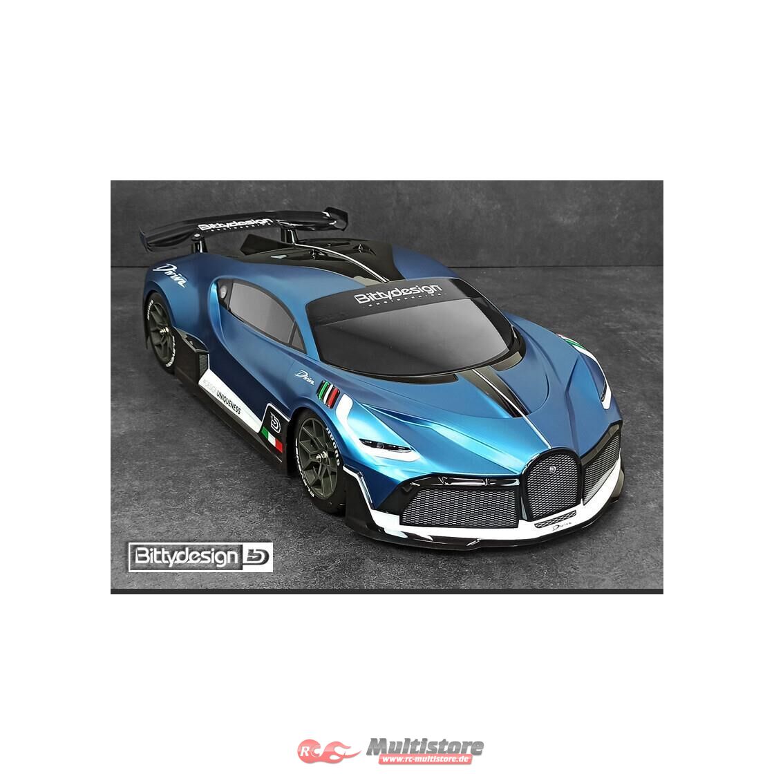 Bild von Bittydesign Divina Clear Body Shell for ARRMA Vendetta | Infraction Mega 1/8 RTR / BDAR8-DIV