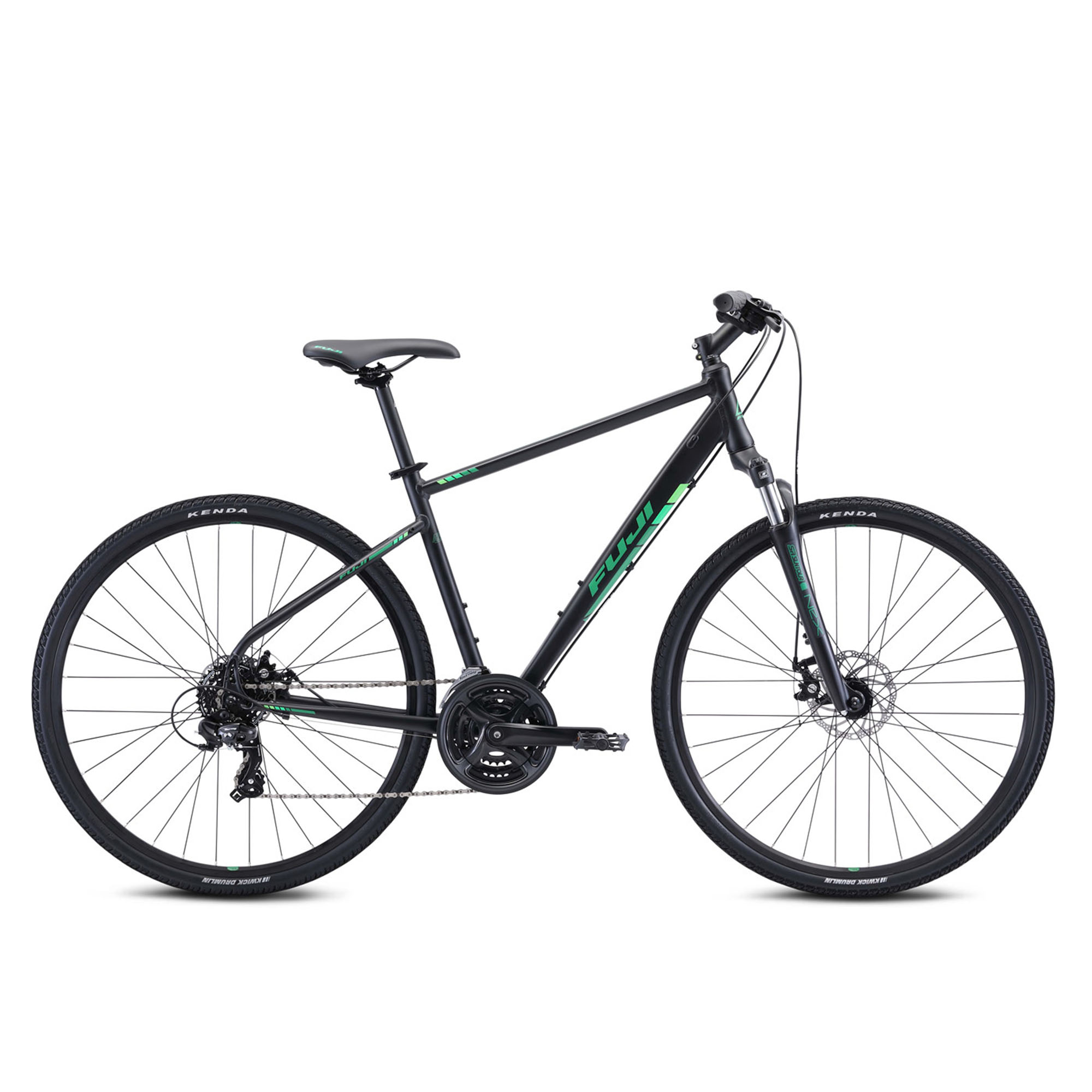 Bild von FUJI Bikes Fitnessbike »Traverse 1.7«, 21 Gang, Shimano, Tourney Schaltwerk, Kettenschaltung, für Herren, Kettenschaltung