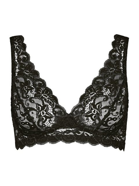 Bild von HANRO Damen BH (Ohne Bügel) NA, 1465 / Moments Soft BH, Gr. 70C (70C), Schwarz (black 0019)
