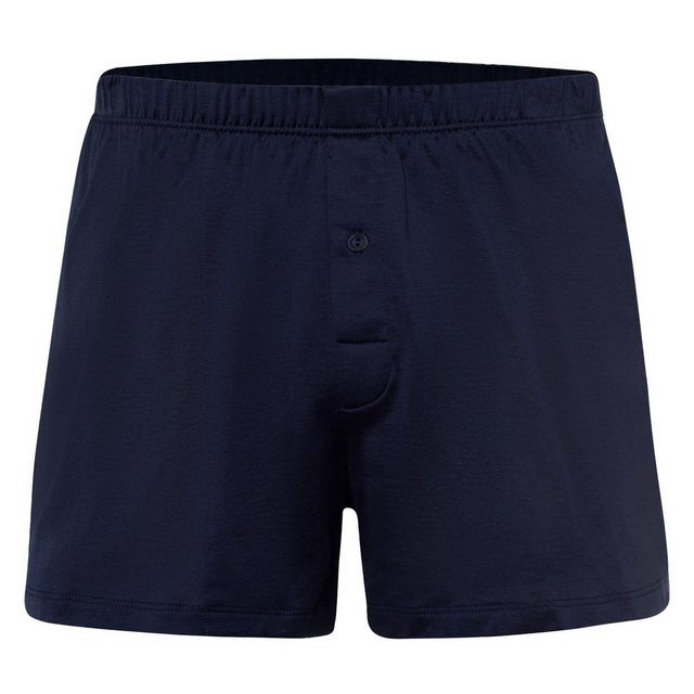 Bild von Hanro Herren Boxer Cotton Sporty Short, Blau (midnight navy 0593), 58 (Herstellergröße: XXL)
