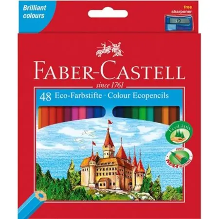 Bild von FABER-CASTELL Hexagonal-Buntstifte CASTLE, 48er Kartonetui