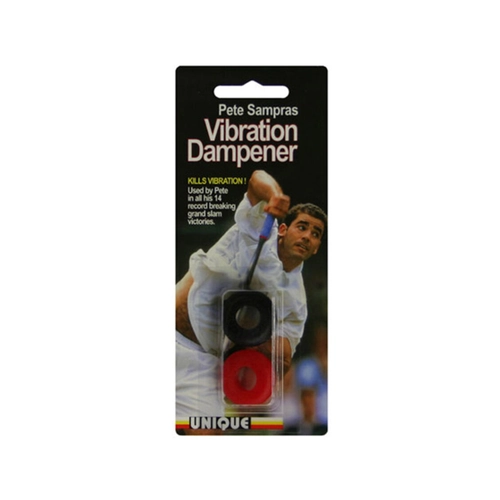 Bild von Tennisschläger mit Vibrationsdämpfer – Tourna Dämpfer 2er Pack