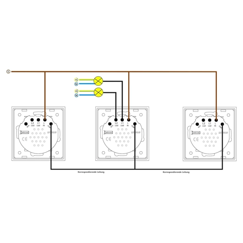 Bild von Livolo ZigBee Wechsel-/Kreuzschalter Modul