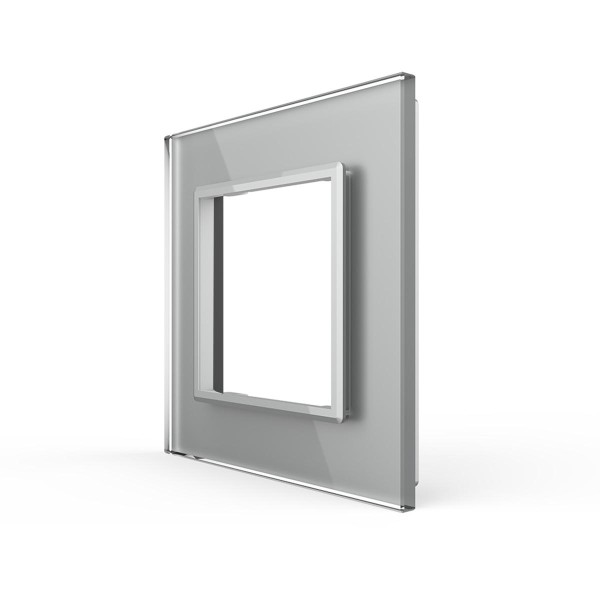 Bild von 1-fache Blende 1 Modul Grau VL-C7-SR-15 LIVOLO
