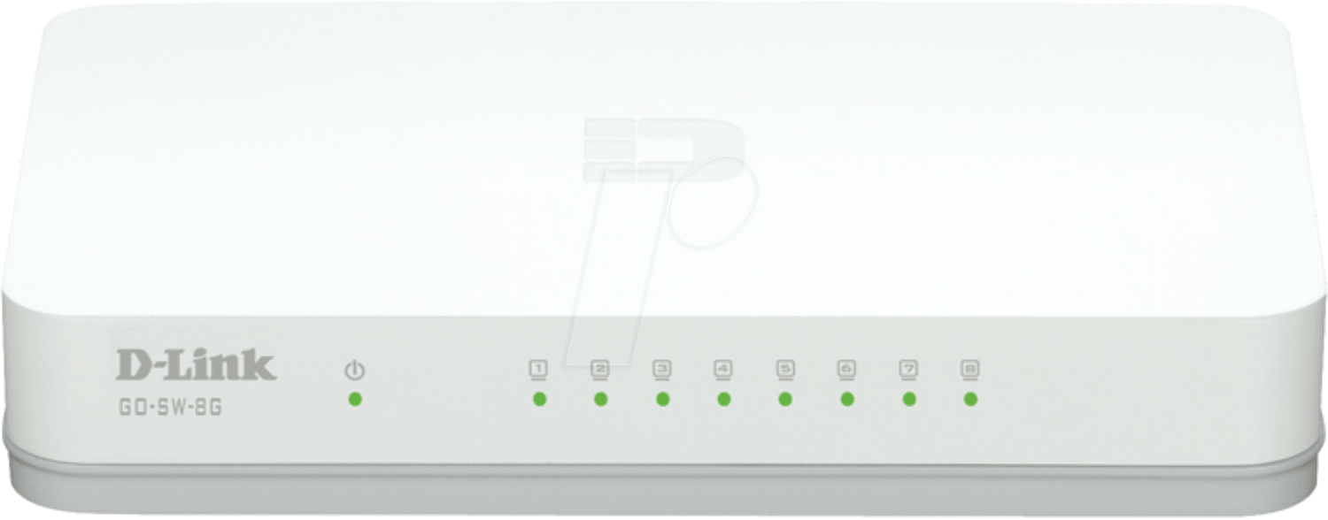 Bild von D-LINK GO-SW-8G Ethernet Switch 8x1000Mbps (GO-SW-8G/E)