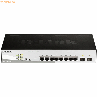 Bild von D-Link D-Link DGS-1210-10P/ME 10-Port PoE Smart Mgd. ME GB Switch
