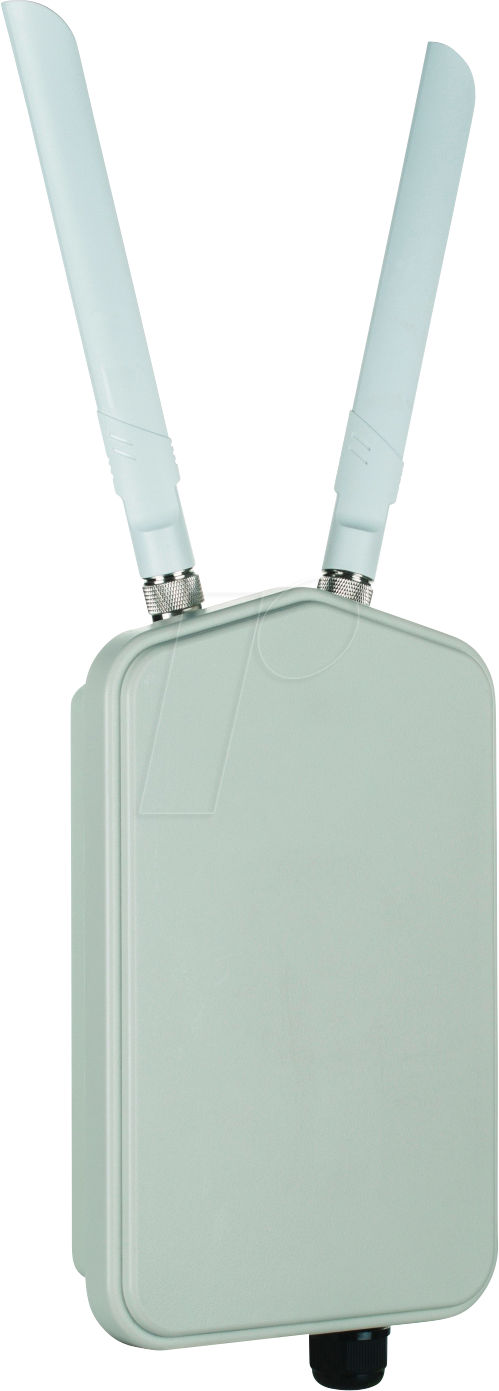 Bild von D-Link DBA-3621P Wireless AC1300 Wave 2 Outdoor PoE Cloud Managed Access Point (2,4/5 Ghz, 1300 Mbit/s, 802.11ac, MU-MIMO, Wand/Deckenmontage)