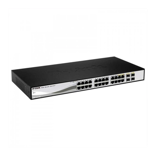Bild von D-Link DGS-1210-24 Smart Managed Switch [24x Gigabit Ethernet, 4x GbE/SFP Combo]