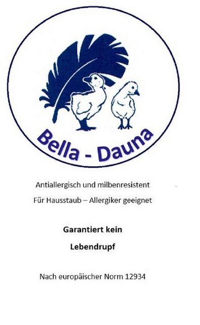 Bild von Betten Hofmann Kopfkissen Ideal Kopfkissen Polster 70x90 cm Daunenkissen 60% Daunen 700g weich, Bezug: 100% Baumwolle, Kopfkissen, Rückenschläfer, Seitenschläfer