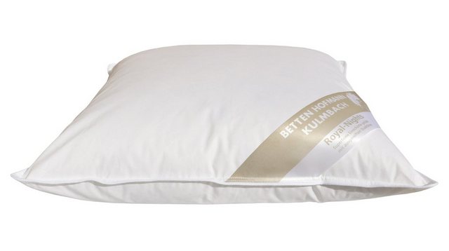 Bild von Betten Hofmann Kopfkissen Hofmann Kopfkissen 45x45 Kleinkissen Kissen Federkissen 450 g prall, Bezug: 100% Baumwolle, Kopfkissen, Rückenschläfer, Seitenschläfer