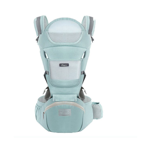 Bild von ZEUOPQ Bauchtrage Babytrage Babygurt mit abnehmbarem Hüfthocker