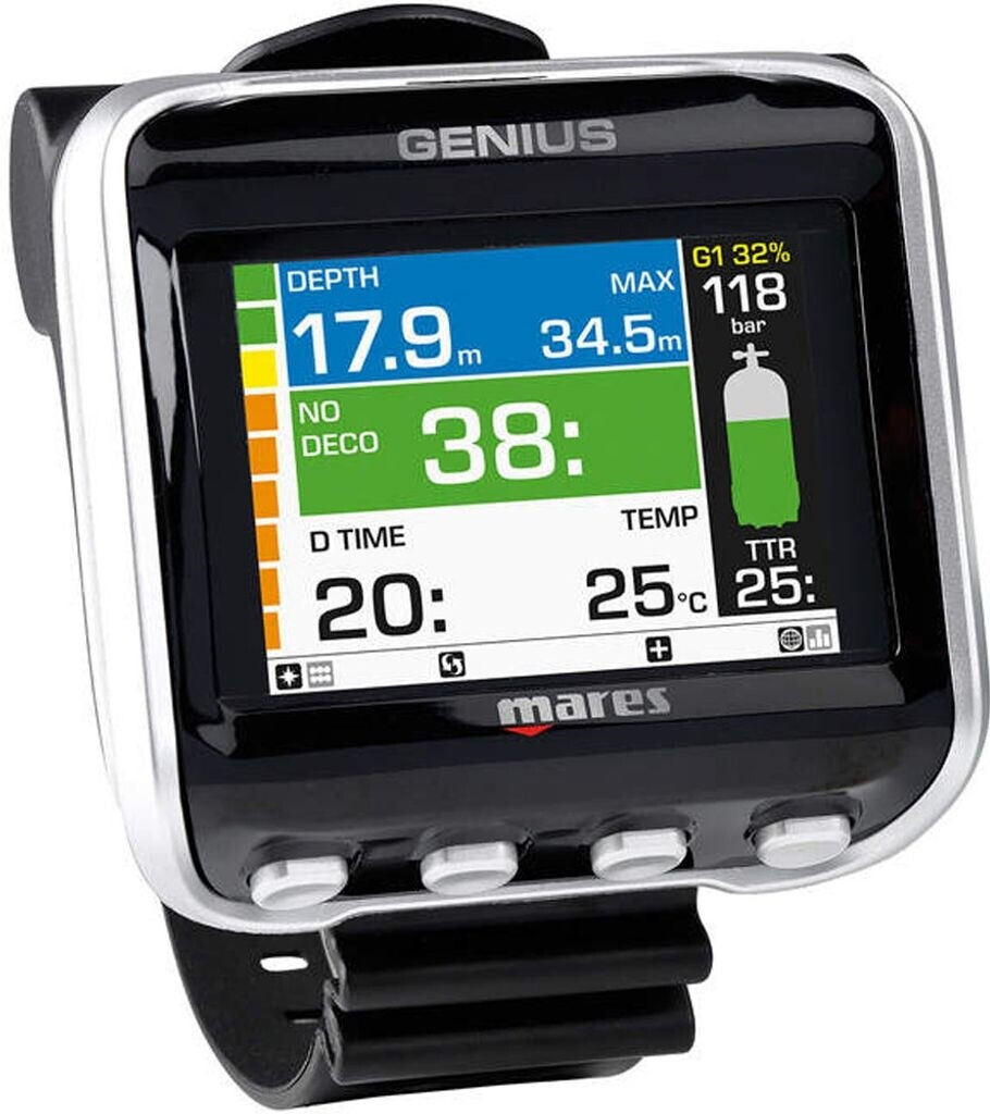 Bild von Mares Genius Dive Computer Schwarz