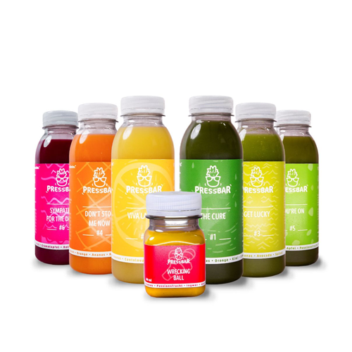 Bild von Pressbar classic+ Saftkur 7 Tage - Detox auf Hochniveau