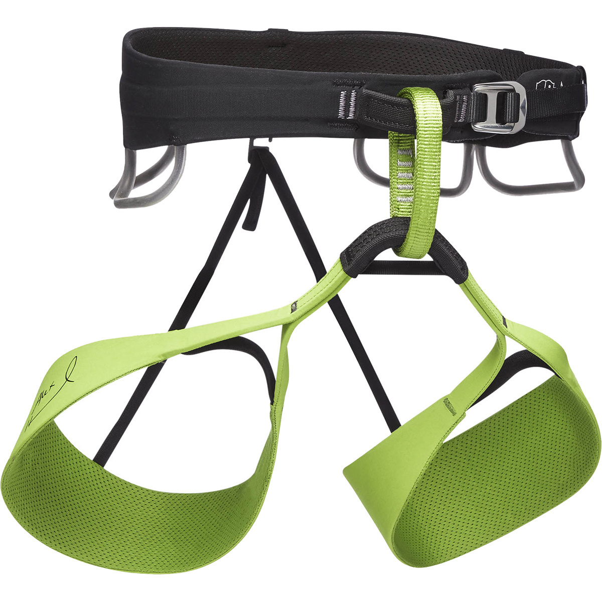 Bild von Black Diamond - Solution Harness-Honnold Edition - Klettergurt Gr L grün