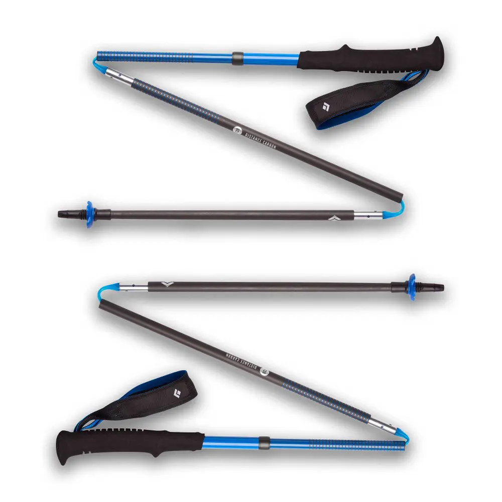 Bild von black diamond distance carbon z wanderstocke schwarz blau