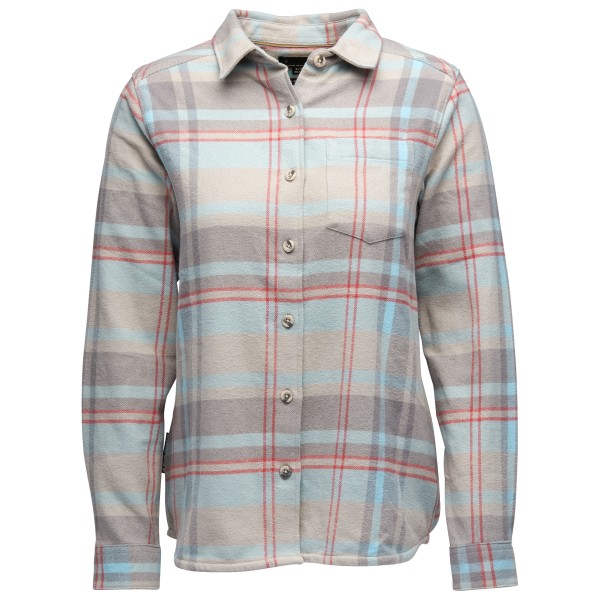 Bild von Black Diamond Women's Project Flannel Shirt Pewter-Belay Blue Plaid