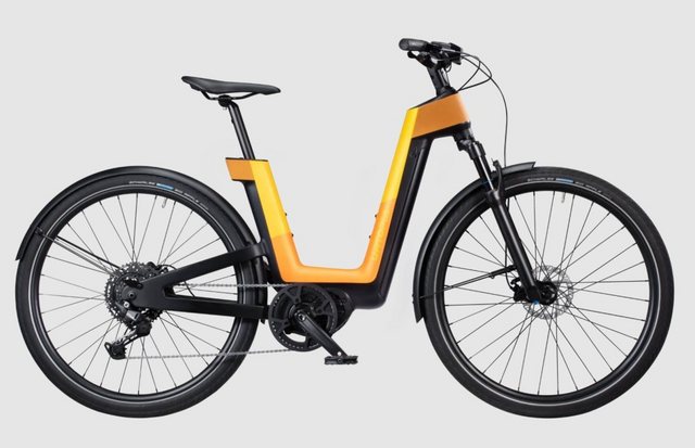 Bild von Urtopia E-Bike 28" Urtopia Fusion Sprachsteuerung/GPS/Fingerprint Lock/Navi/Bluetooth, 10 Gang Shimano CUES U6000 1X10 Speed Schaltwerk, Mittelmotor, Rücklicht, Schutzblech, Seitenständer