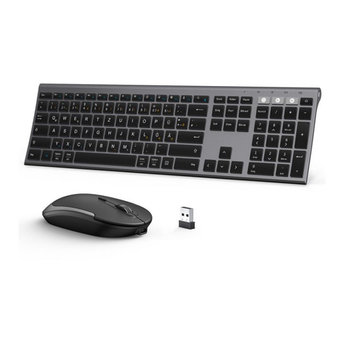 Bild von Seenda 15BS-3 Dual Bluetooth & 2.4G USB Tastatur Maus Set