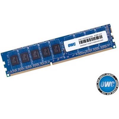 Bild von OWC 8.0GB DDR3 ECC PC10600 1333MHz SDRAM ECC for Mac Pro & Xserve 'Nehalem' & 'Westmere' models (1 x 8GB, 1333 MHz, DDR3-RAM, DIMM), RAM, Blau