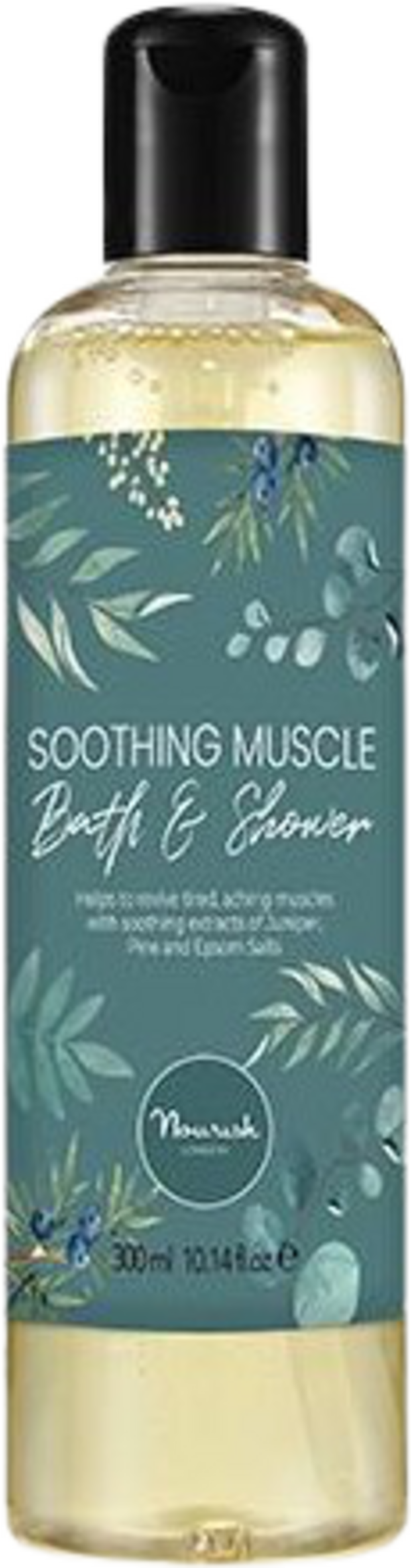 Bild von Nourish London Soothing Muscle Bath & Shower - 300 ml