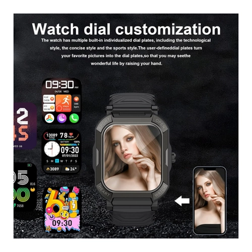 Bild von SUPBRO Smartwatch: Perfekter Begleiter für Fitness und Kommunikation