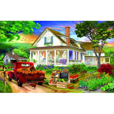 Bild von SunsOut Unser Zuhause auf dem Land 550 Teile Puzzle Sunsout-31963