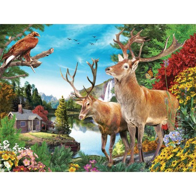 Bild von SunsOut XXL Teile - Summer Pond 500 Teile Puzzle Sunsout-42313
