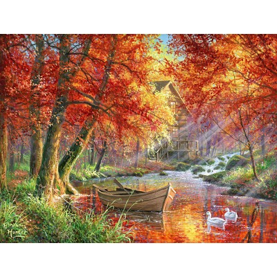 Bild von SunsOut Lebhafter Morgen 500 Teile Puzzle Sunsout-69806
