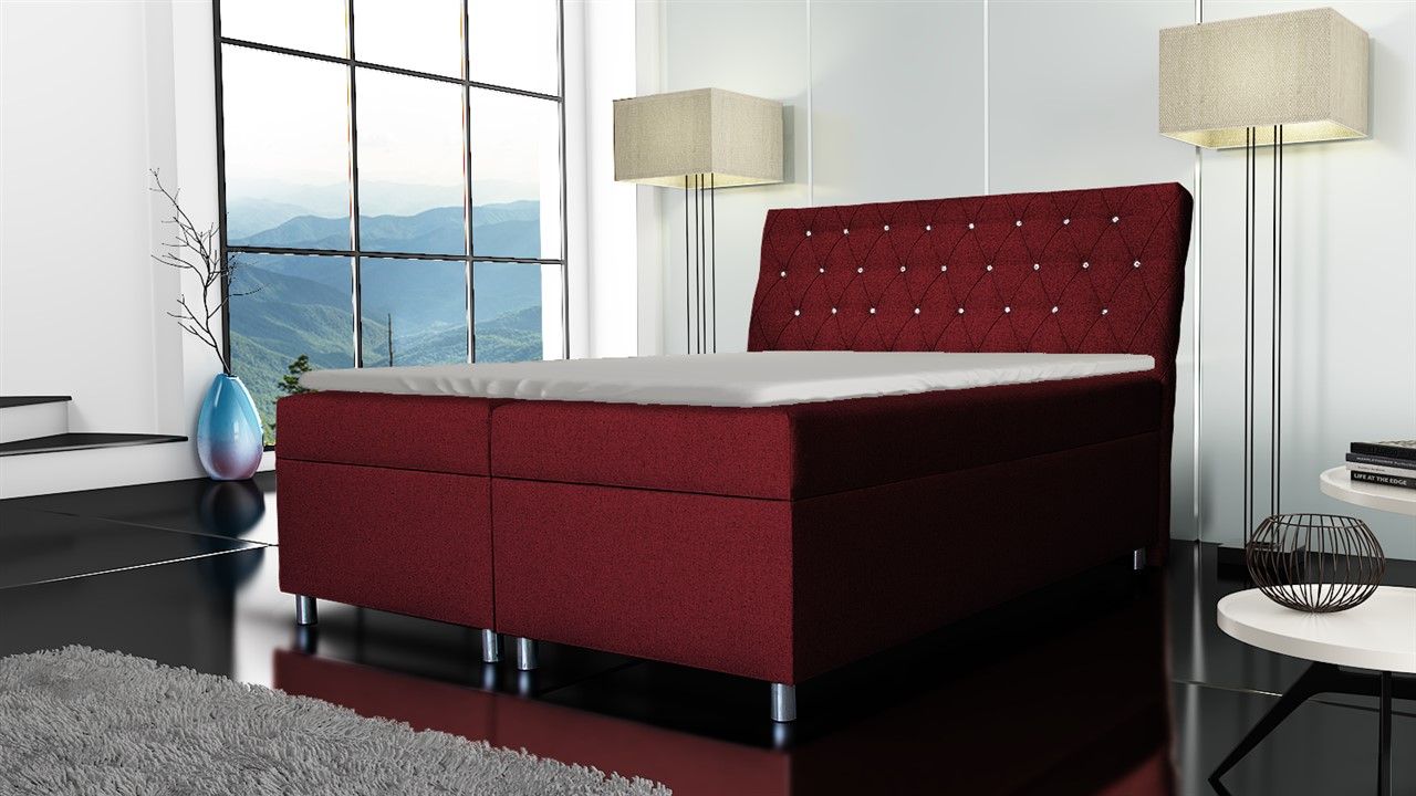 Bild von Boxspringbett Schlafzimmerbett AURON 200x200cm inkl.Bettkasten