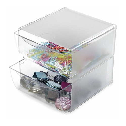 Bild von Aufbewahrungsbox Deflecto "Cube" – Praktisches Design für jeden Bedarf