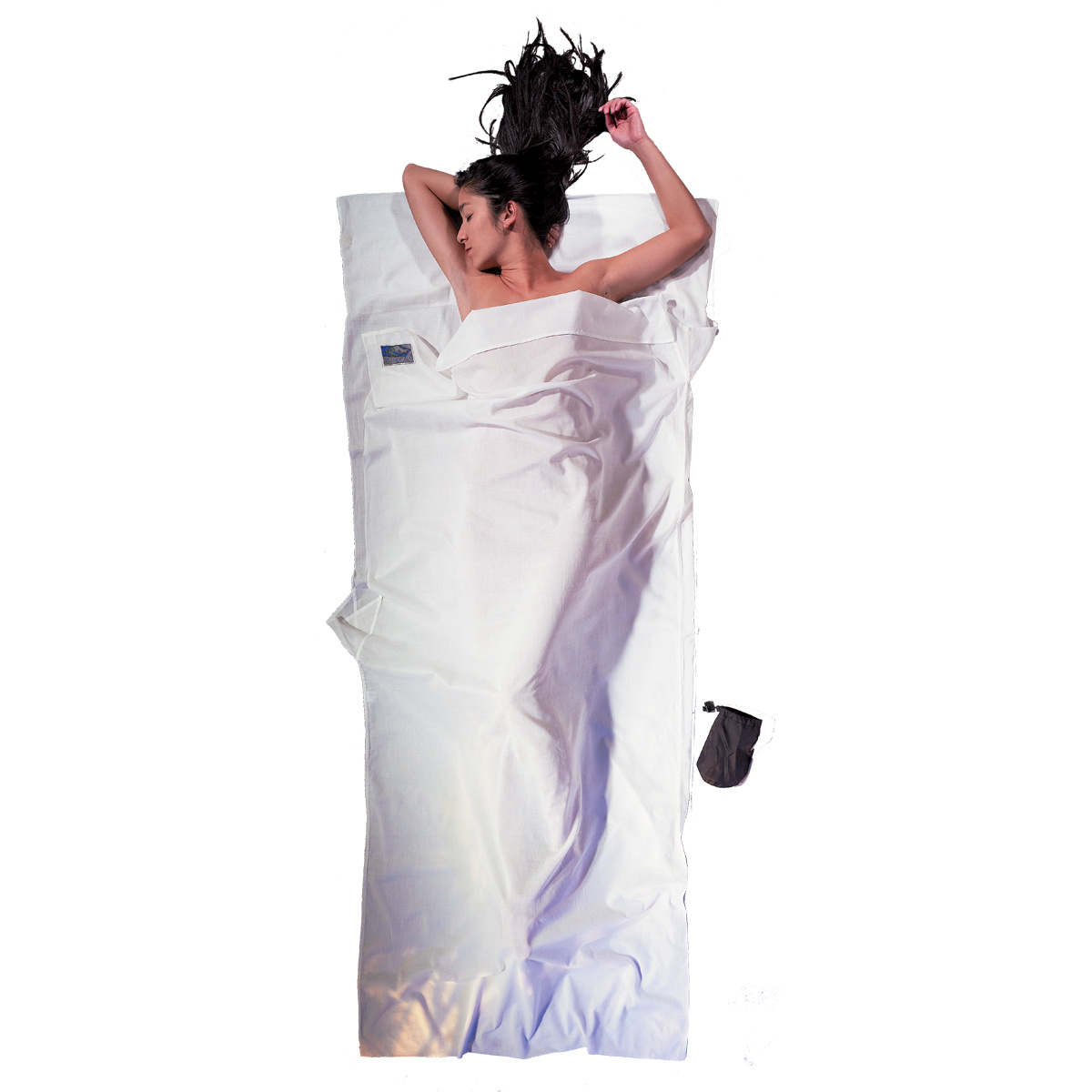Bild von Cocoon Leicht-Reiseschlafsack, Rechteck, 220 x 90 cm, 100 % Baumwolle, natural (ECT13)